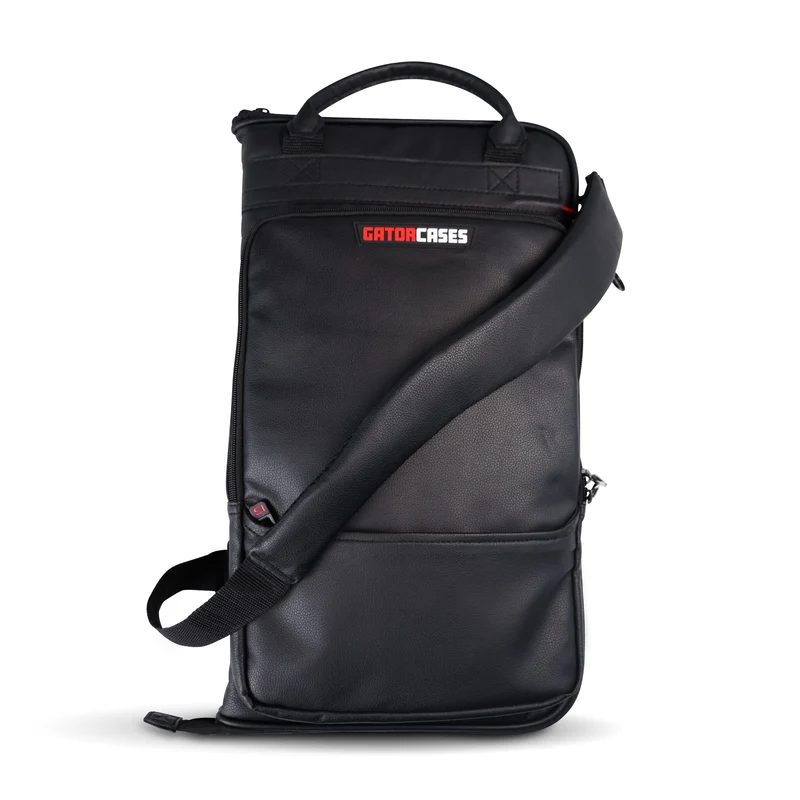 Gator GP-STICKBAG-DLX Deluxe Faux Leather Drumstick Bag
