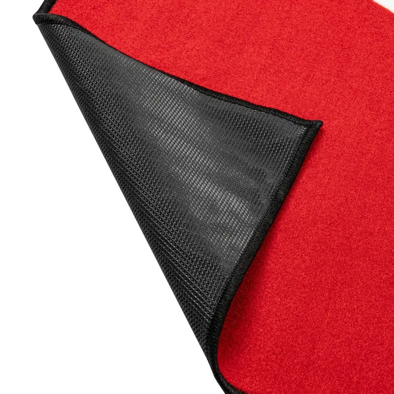 Gator GP-DRUMRUG-BKRW Drum Rug | 78" x 66"| Black, Red, White