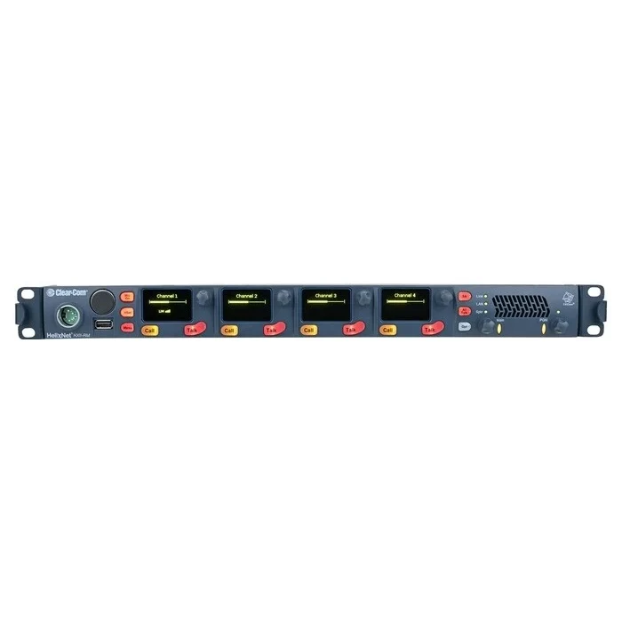 Clear-Com HXII-RM-X4 4-Channel HelixNet Remote Intercom Station