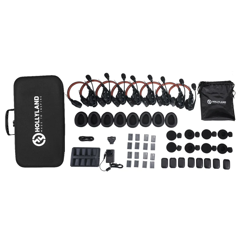 Hollyland Solidcom C1 Pro Wireless Dual-Mic ENC Headset Intercom For 8