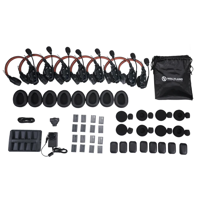 Hollyland Solidcom C1 Pro Wireless Dual-Mic ENC Headset Intercom For 8
