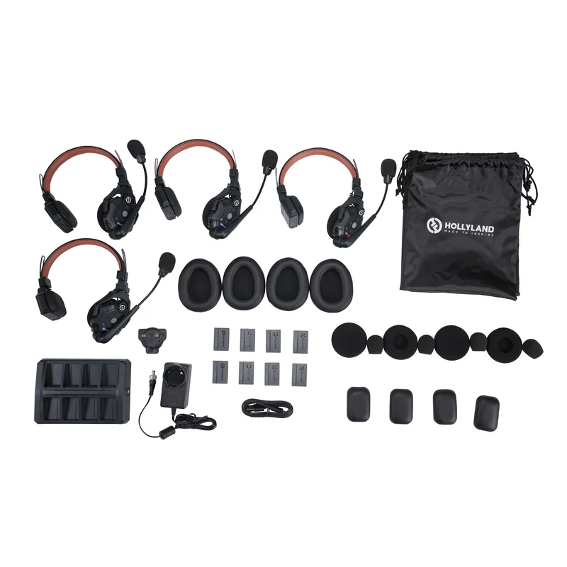 Hollyland Solidcom C1 Pro Wireless Dual-Mic ENC Headset Intercom For 4