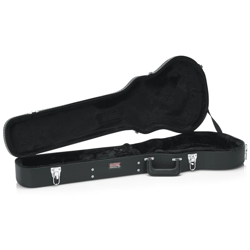 Gator GW-LPS Gibson Les Paul Deluxe Wood Guitar Case | Black