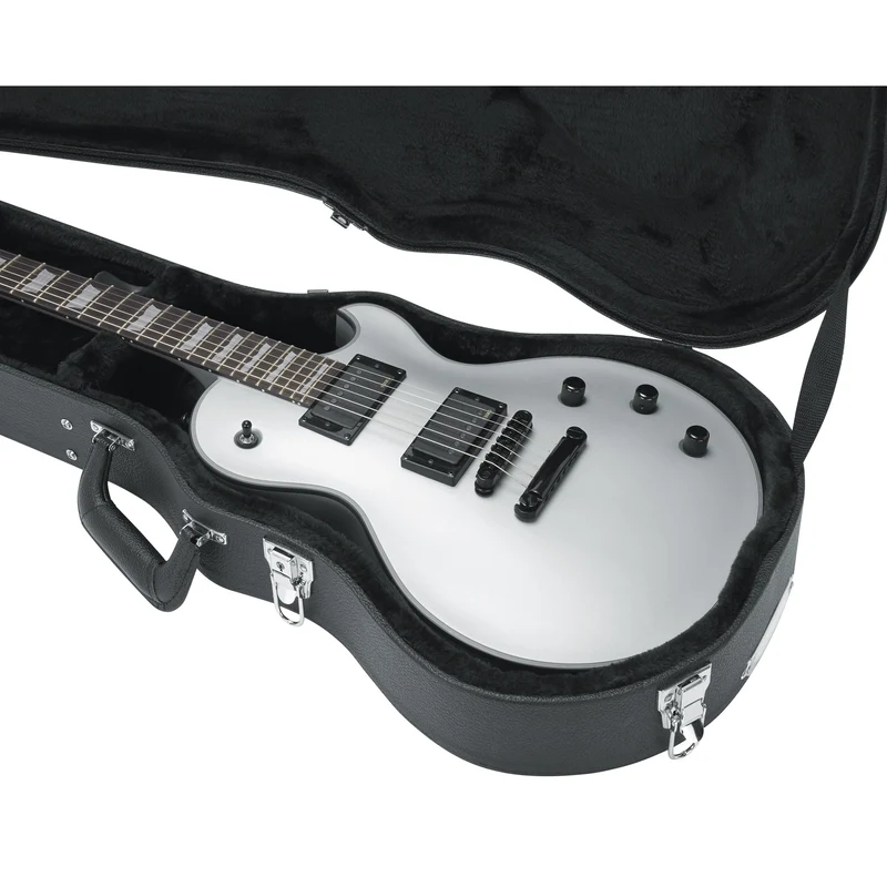 Gator GW-LPS Gibson Les Paul Deluxe Wood Guitar Case | Black