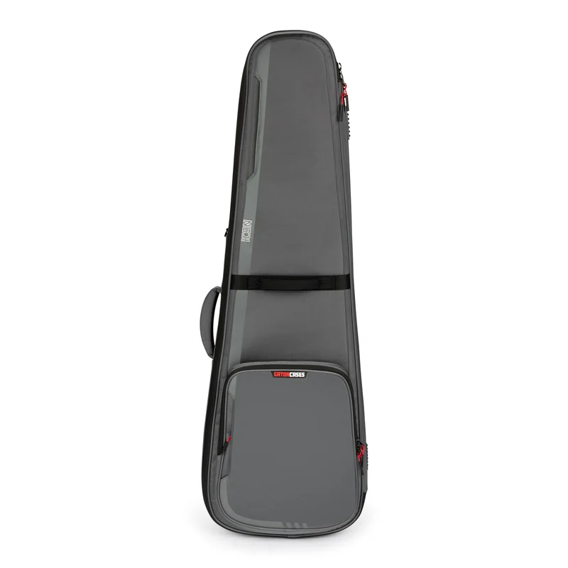 Gator G-ICONBASS-GRY ICON Series Electric Bass Guitar Gig Bag | Grey