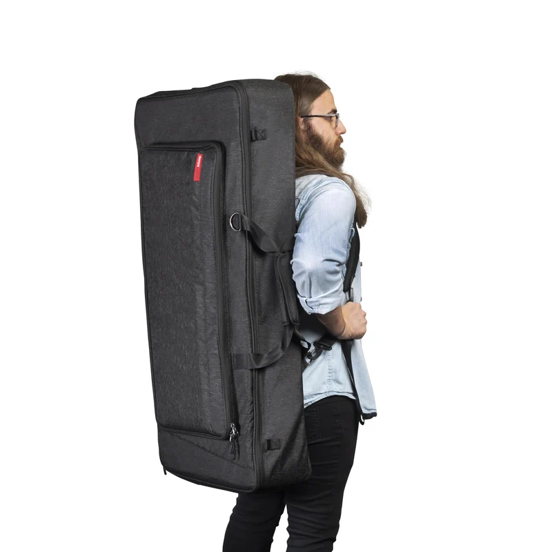 Gator GTK61SL-BLK Transit 61-Note Slim Keyboard Gig Bag | Black