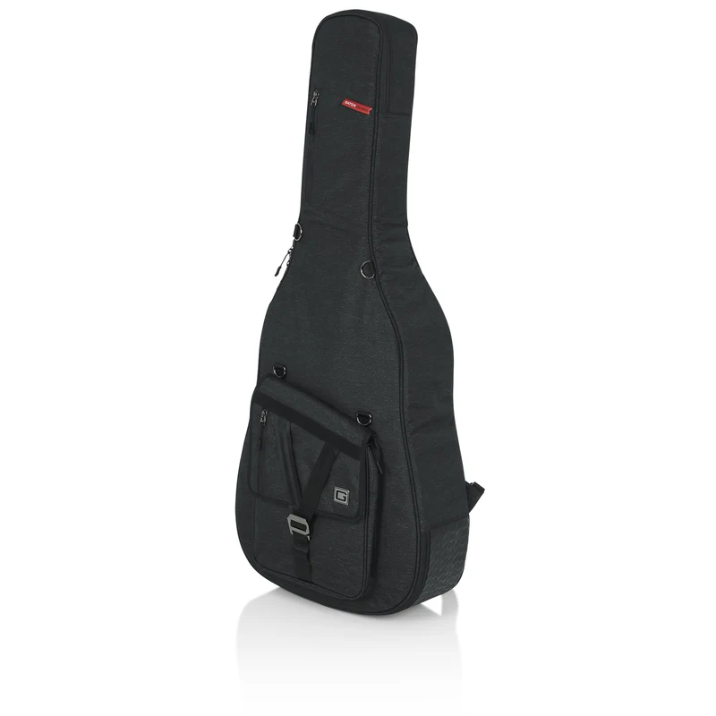 Gator GT-JUMBO-BLK Transit Jumbo Acoustic Guitar Gig Bag | Black