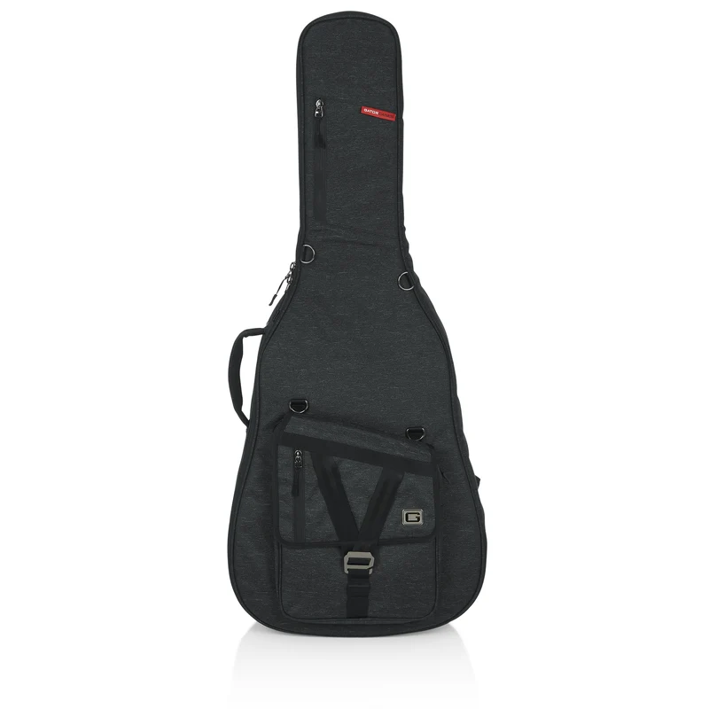 Gator GT-JUMBO-BLK Transit Jumbo Acoustic Guitar Gig Bag | Black