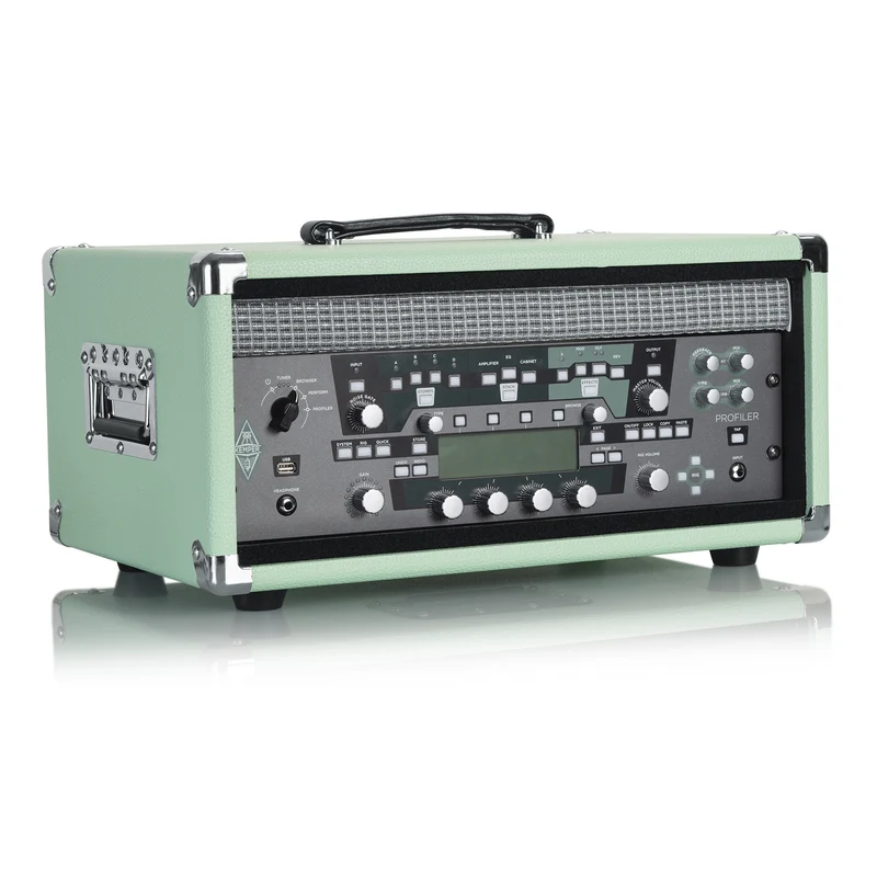 Gator GR-RETRORACK-4SG Vintage Amp Vibe Rack Case 4U | Seafoam Green