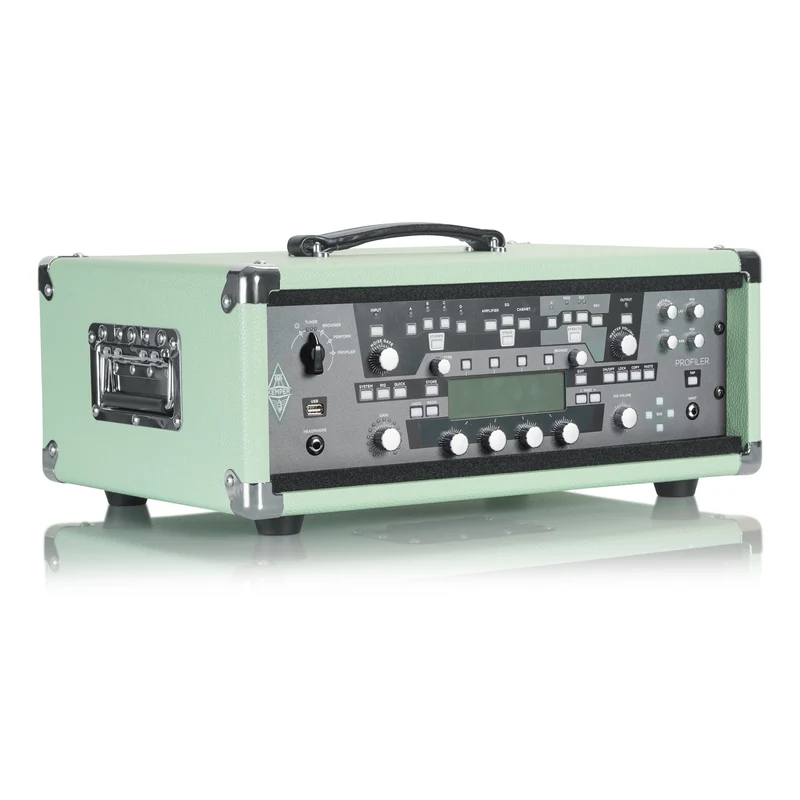 Gator GR-RETRORACK-3SG Vintage Amp Vibe Rack Case 3U | Seafoam Green