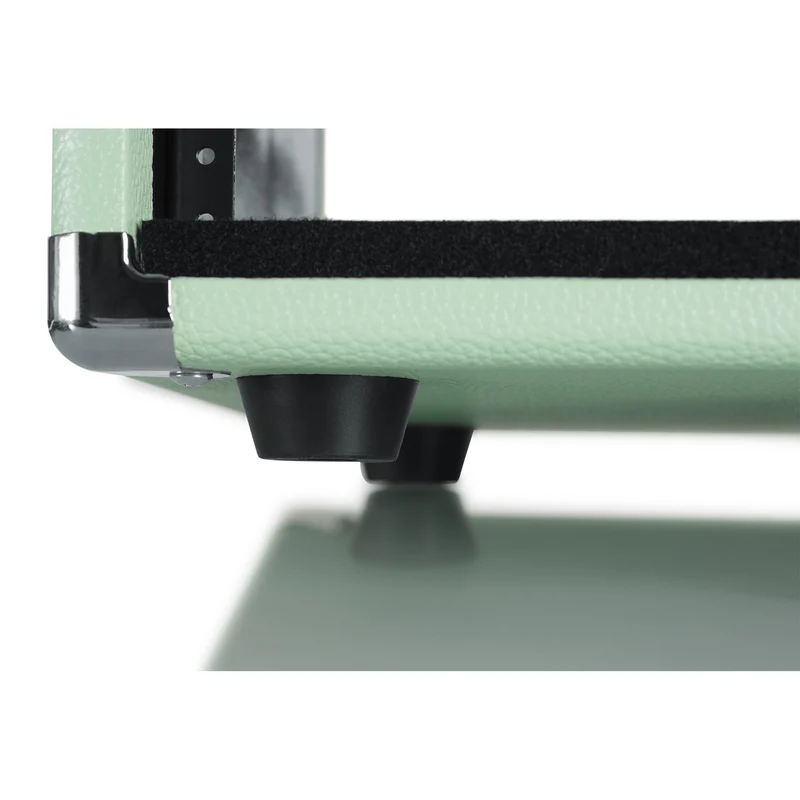 Gator GR-RETRORACK-3SG Vintage Amp Vibe Rack Case 3U | Seafoam Green