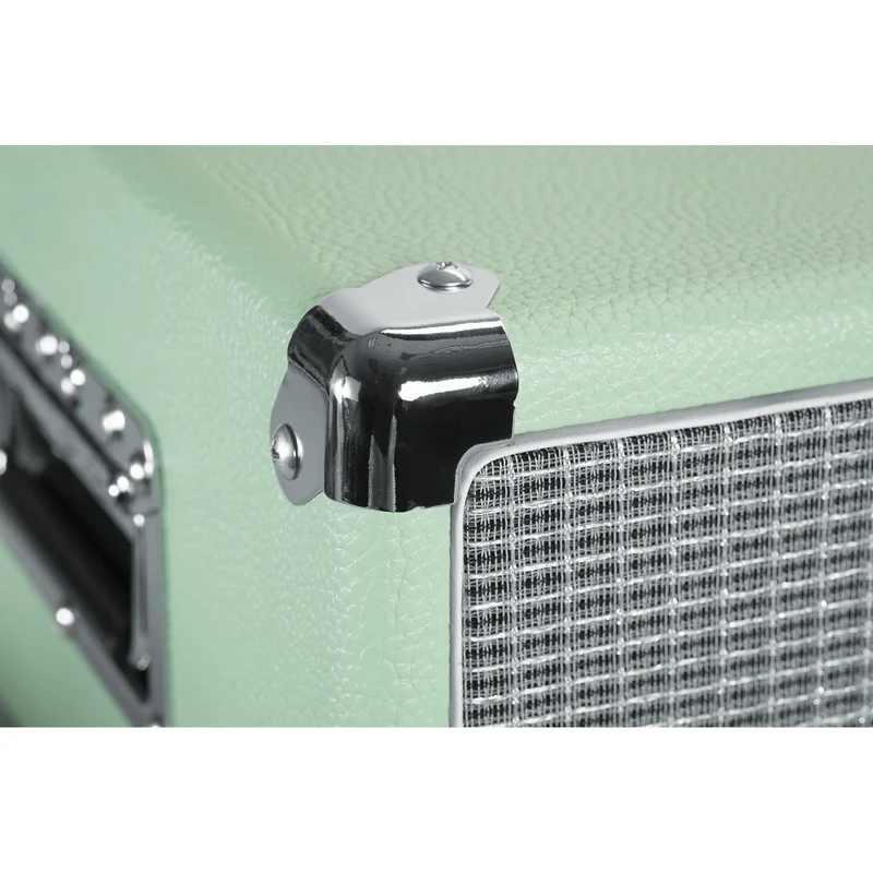 Gator GR-RETRORACK-2SG Vintage Amp Vibe Rack Case 2U | Seafoam Green