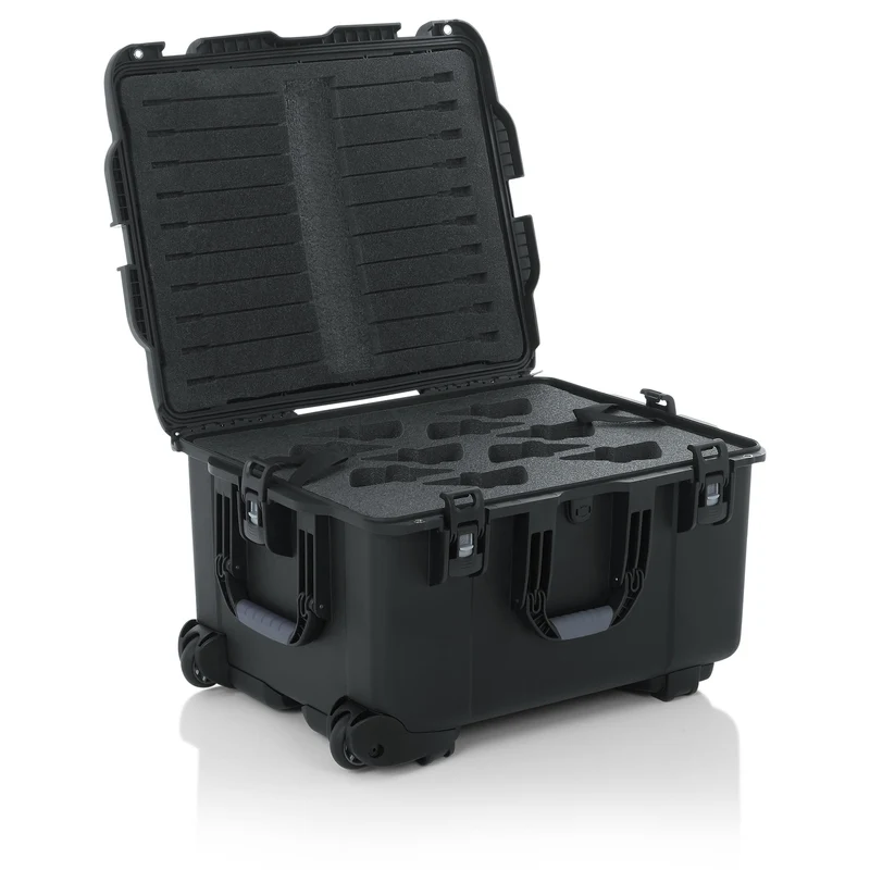 Gator GU-DC5980X10 Titan Series Case For Ten Shure DC5980 Bases