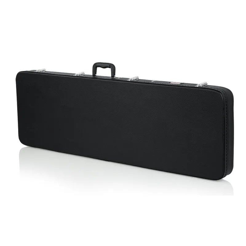 Gator GWE-BASS Bass Guitar Wood Case with Lockable Latches