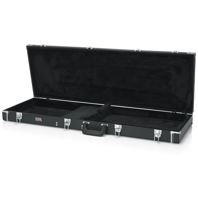 Gator GW-BASS Deluxe Wood Case For Bass Guitars