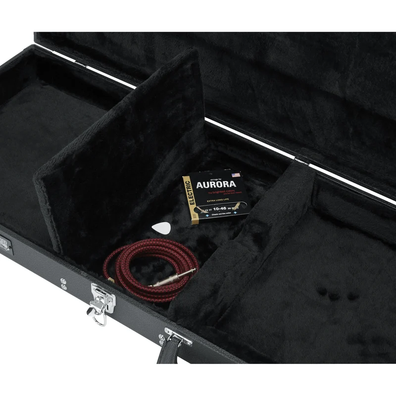 Gator GW-BASS Deluxe Wood Case For Bass Guitars