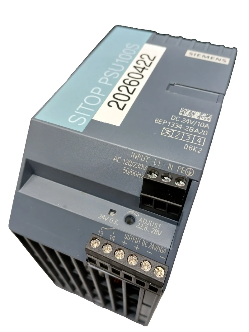 Siemens SITOP PSU300S 6EP1434-2BA20 Netzteil 24V 20A Power Supply Industrie