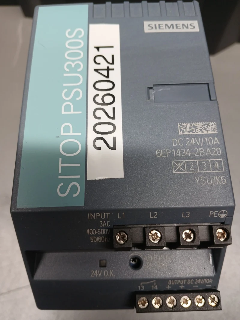 Siemens SITOP PSU300S 6EP1434-2BA20 Netzteil 24V 20A Power Supply Industrie