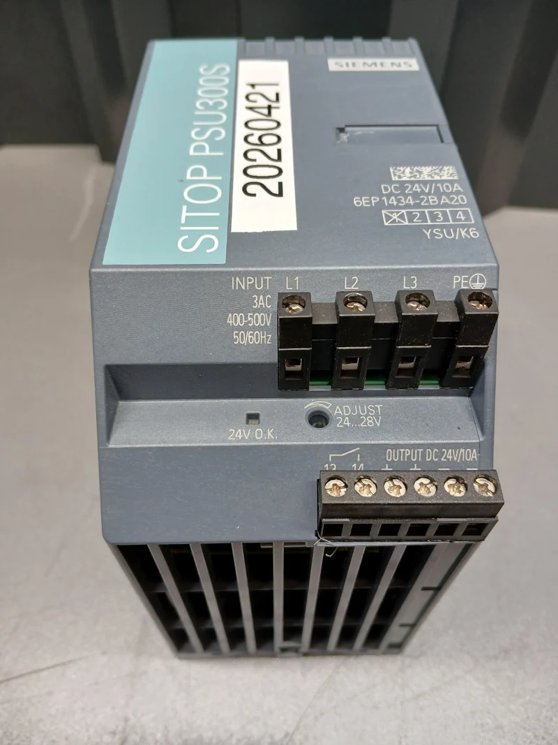 Siemens SITOP PSU300S 6EP1434-2BA20 Netzteil 24V 20A Power Supply Industrie