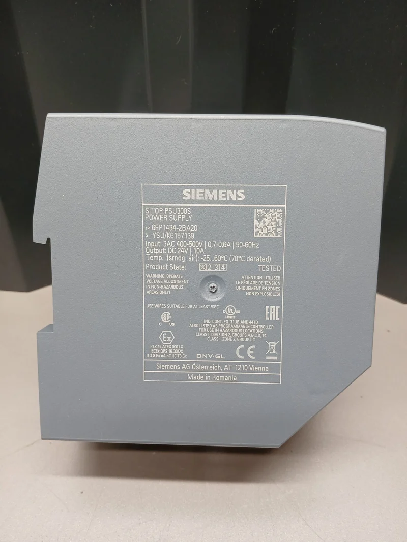 Siemens SITOP PSU300S 6EP1434-2BA20 Netzteil 24V 20A Power Supply Industrie