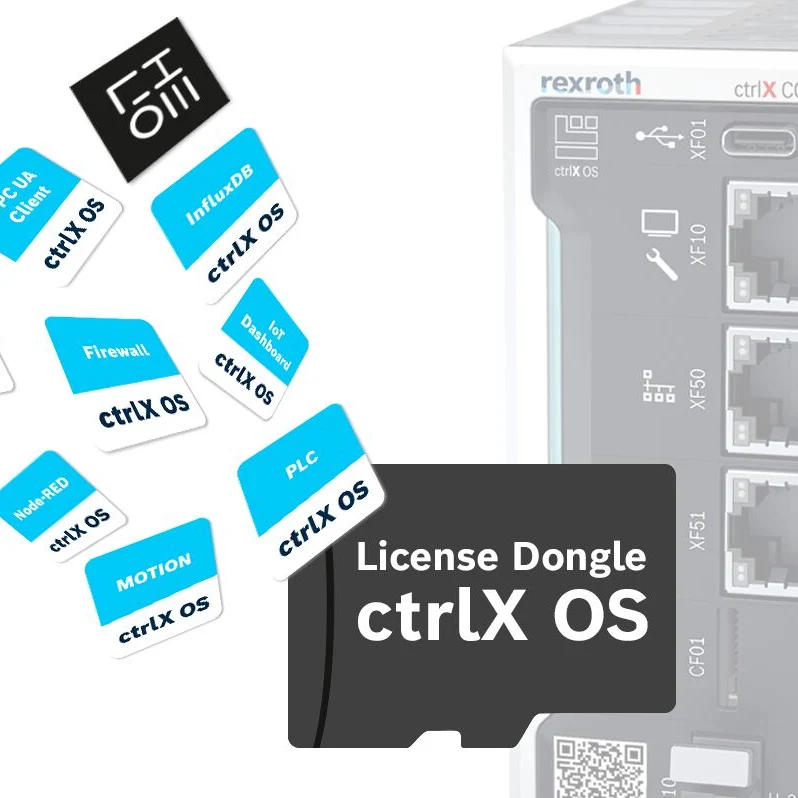 Memorykarte ctrlX XACC-0-SDC-008N-NN-NN (Lizenz-Dongle, 8 GB) - R911423109
