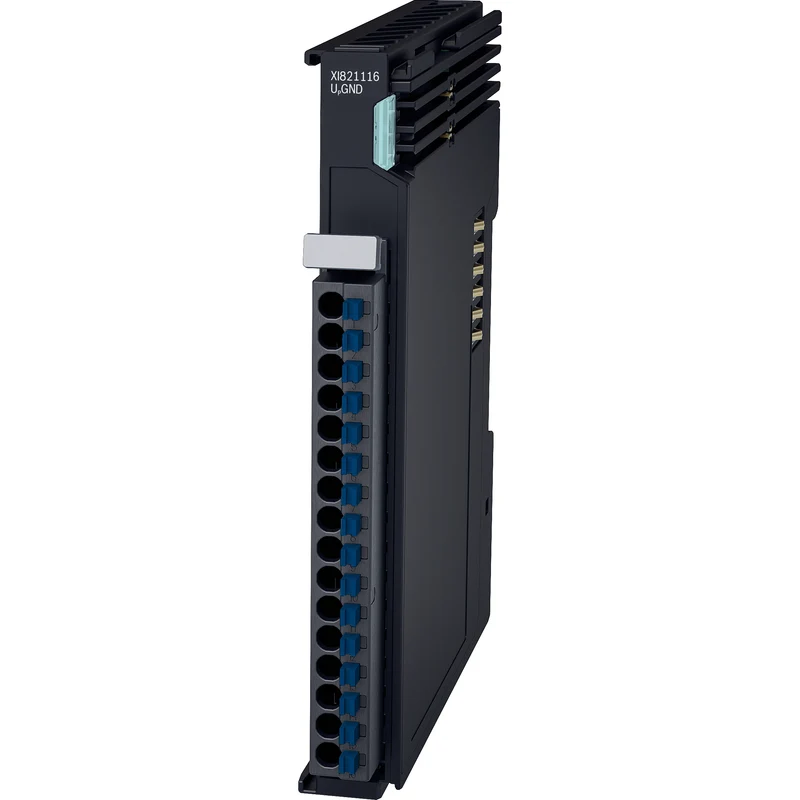 Systemmodul XI821116 ctrlX I/O Potentialverteilungsklemme 16-Kanal (GND) - R911406125