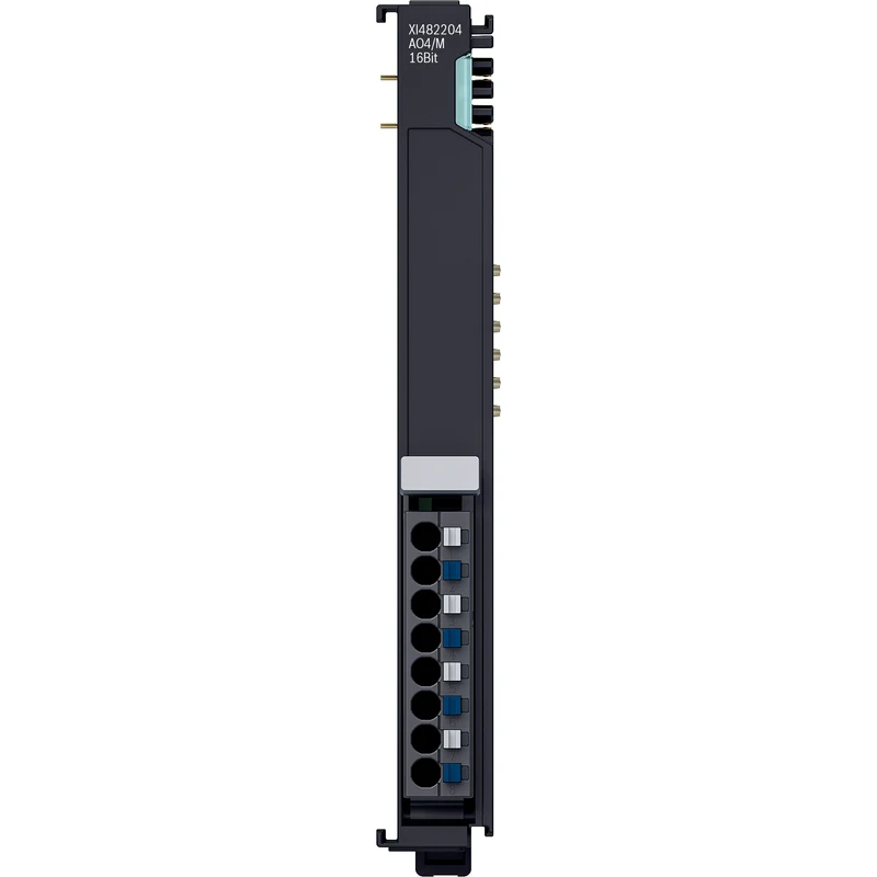 Analoges Ausgangsmodul XI482204 ctrlX I/O 4-Kanal (Multi-range, 0...10 V, ±10 V, 0...20 mA, 4...20 mA, 16 bit, diff. Ausgänge) - R911430123