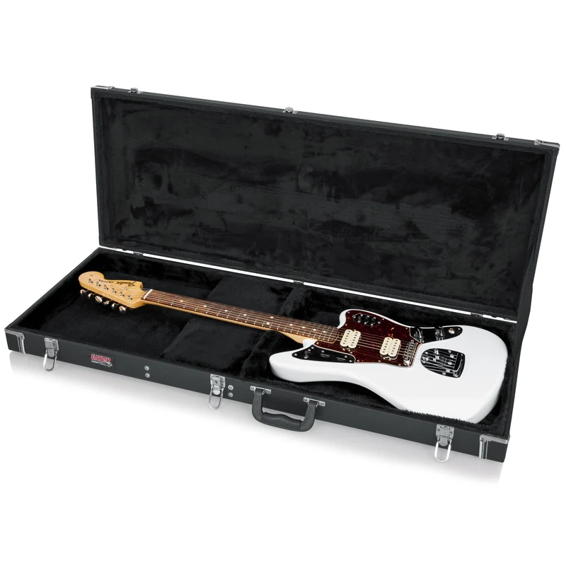 Gator GW-JAG Jaguar Style Guitar Deluxe Wood Case