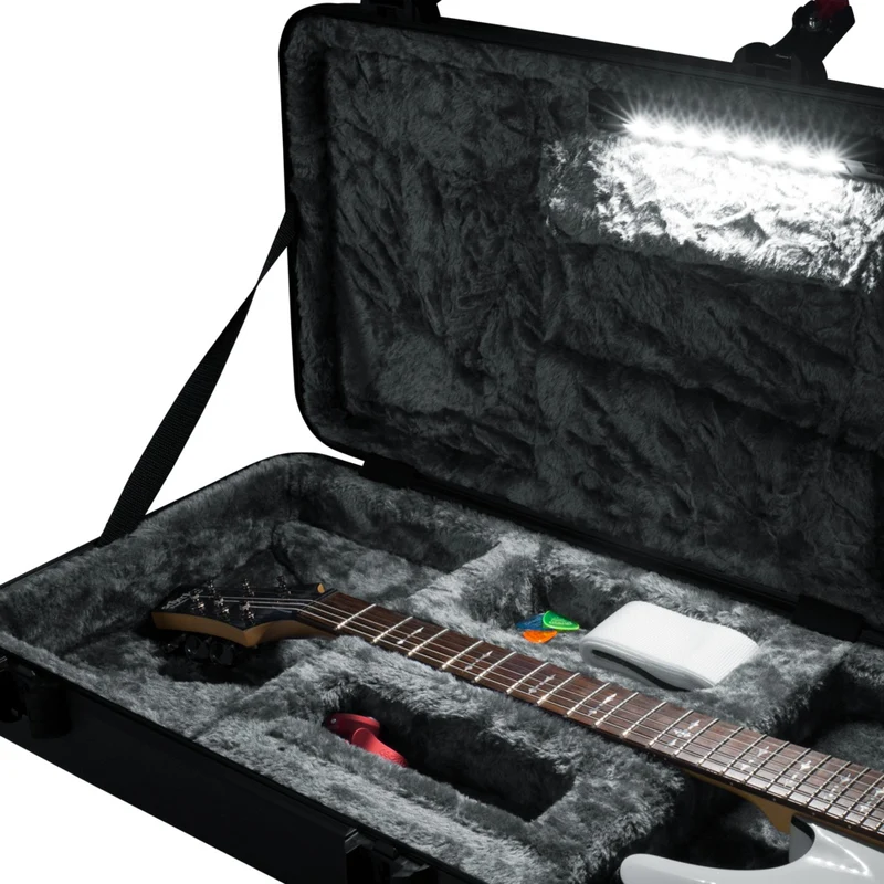 Gator GTSA-GTRELEC-LED TSA ATA Electric Guitar Case With LED