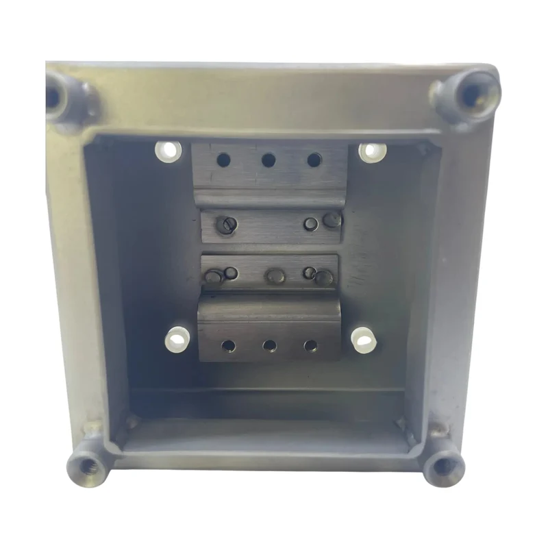 Steeldesign 468020011 Edelstahlgehäuse Tastergehäuse 10x10x6,5 Schaltschrank