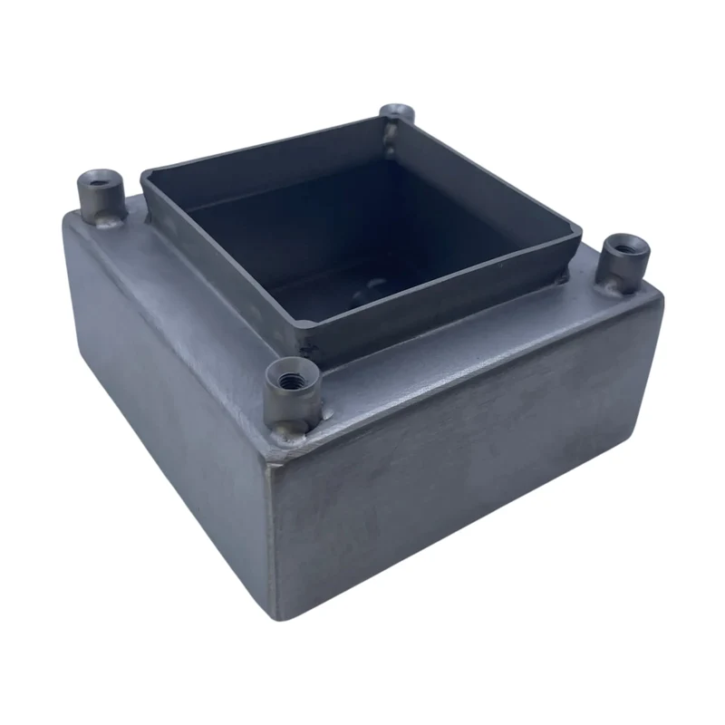 Steeldesign 468020011 Edelstahlgehäuse Tastergehäuse 10x10x6,5 Schaltschrank