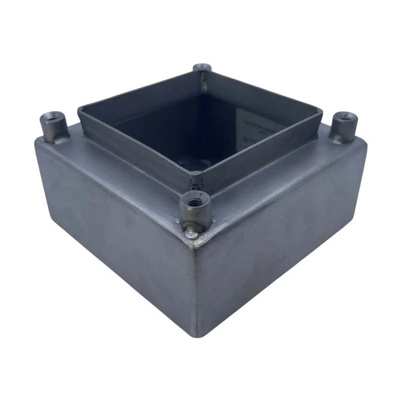 Steeldesign 468020011 Edelstahlgehäuse Tastergehäuse 10x10x6,5 Schaltschrank