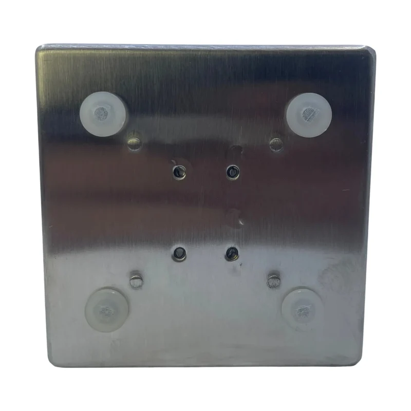 Steeldesign 468020011 Edelstahlgehäuse Tastergehäuse 10x10x6,5 Schaltschrank