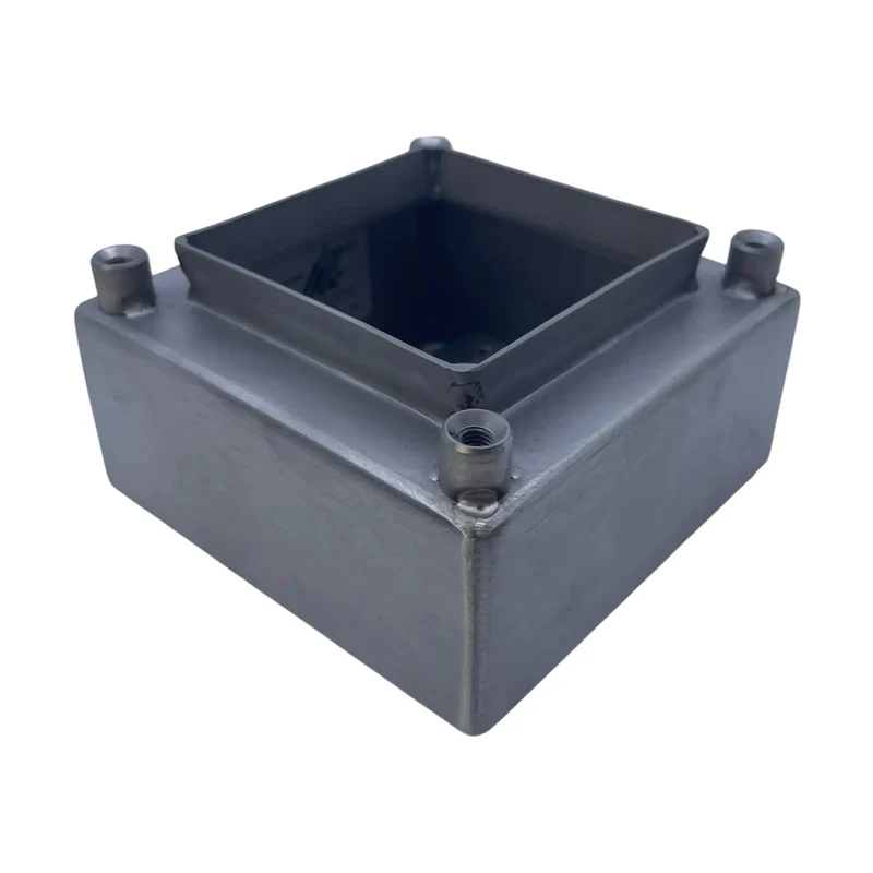 Steeldesign 468020011 Edelstahlgehäuse Tastergehäuse 10x10x6,5 Schaltschrank