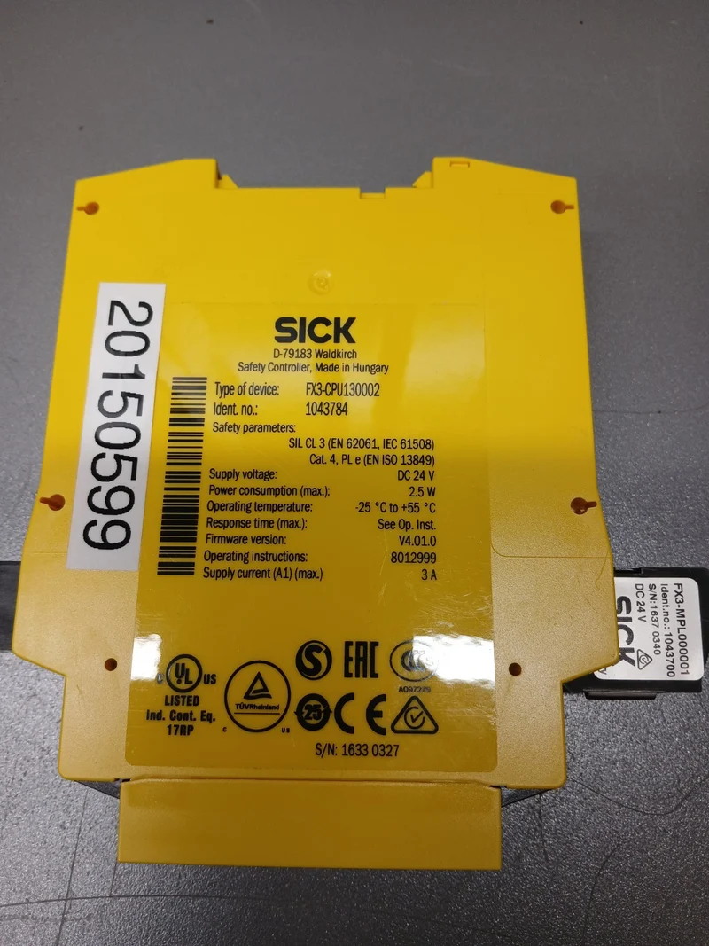 SICK FLEXI Soft CPU1 /FX3-CPU130002/Ident no:1043784