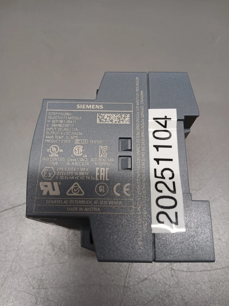 Siemens SITOP PSE200U Selektivitätsmodul 6EP1961-2BA11 3A