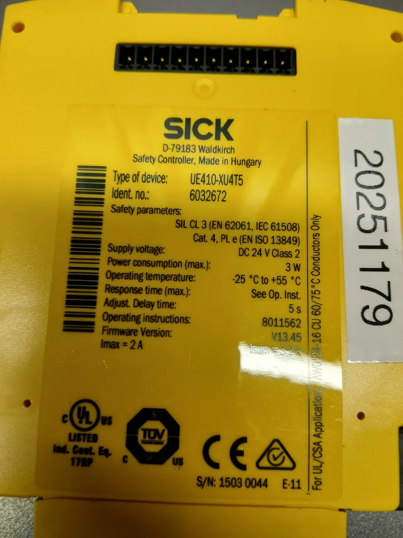 Sick UE410-XU4T5 | 6032672 Sicherheitssteuerungseinheit