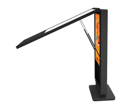 Digitale Outdoor-Stele 43–86 Zoll – wetterfestes Werbedisplay mit CMS