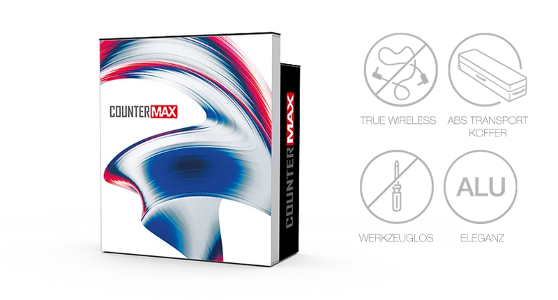 LED Messetheke mit Pult COUNTER MAX