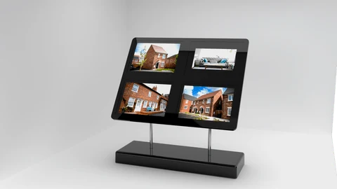 FREISTEHENDES LED-DISPLAY CLARALIGHT mit 2, 4 oder 6x DIN A3 LED Postertaschen