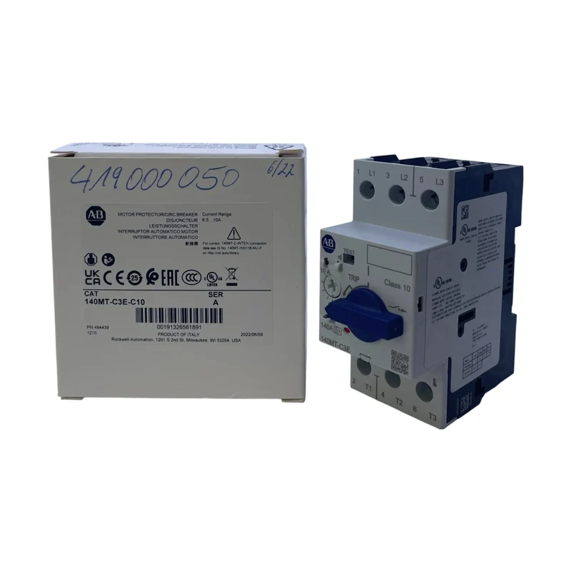 Allen Bradley 140MT-C3E-C10 Motorschutzschalter Motorschutz Schaltschrank Bau