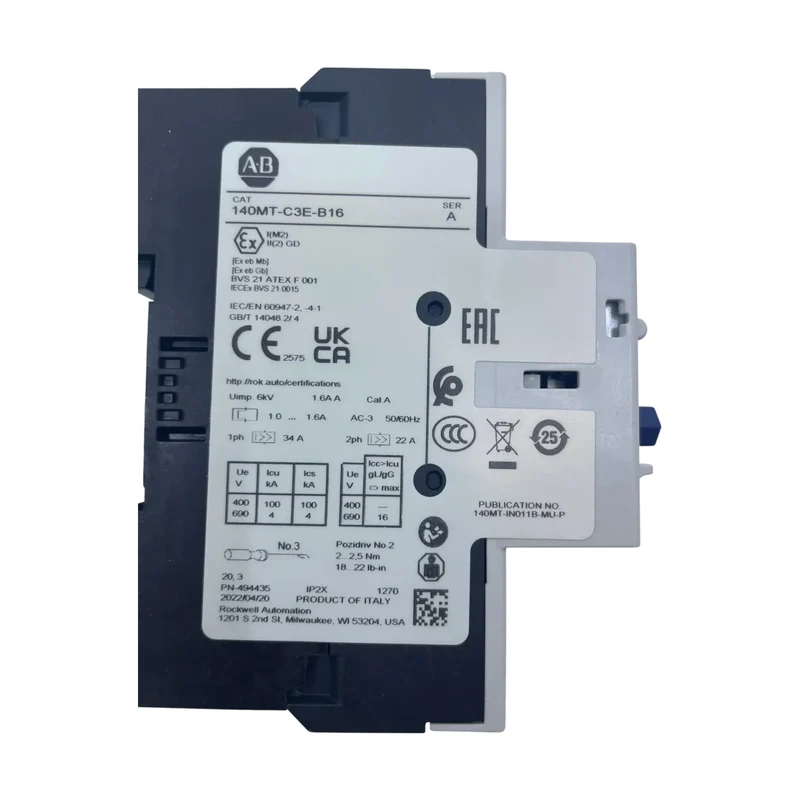 Allen Bradley 140MT-C3E-B16 SER.A Motorschutzschalter Motorschutz Schaltschrank Bau