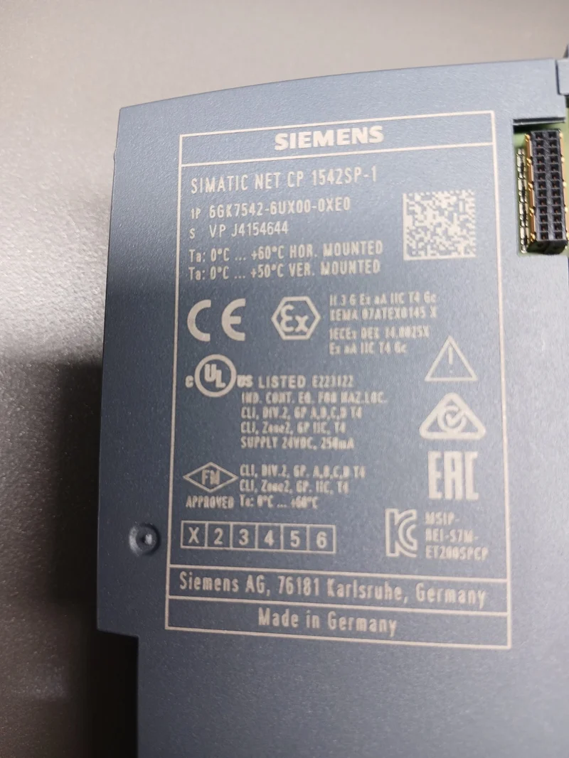 SIEMENS SIMATIC NET CP 1542SP-1 6GK7542-6UX00-0XE0 Kommunikationsprozessor
