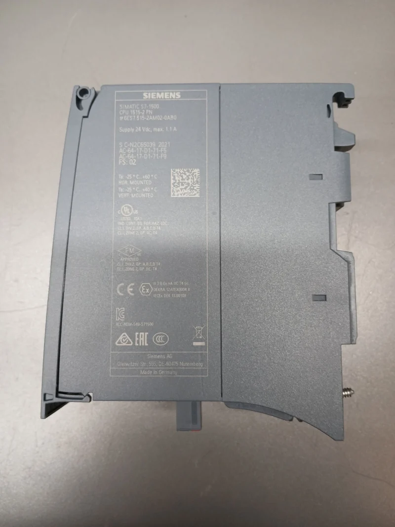 Siemens SIMATIC S7-1500 CPU 1515-2 PN 6ES7515-2AM02-0AB0