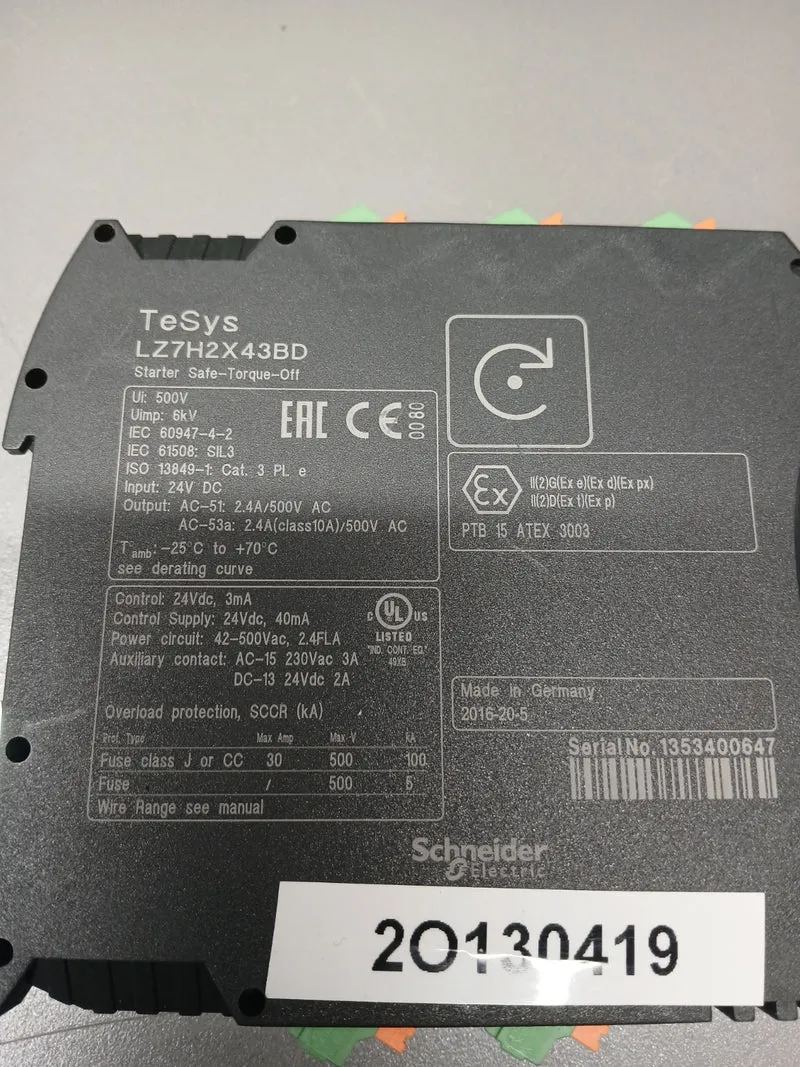 Schneider Electric LZ7H2X43BD