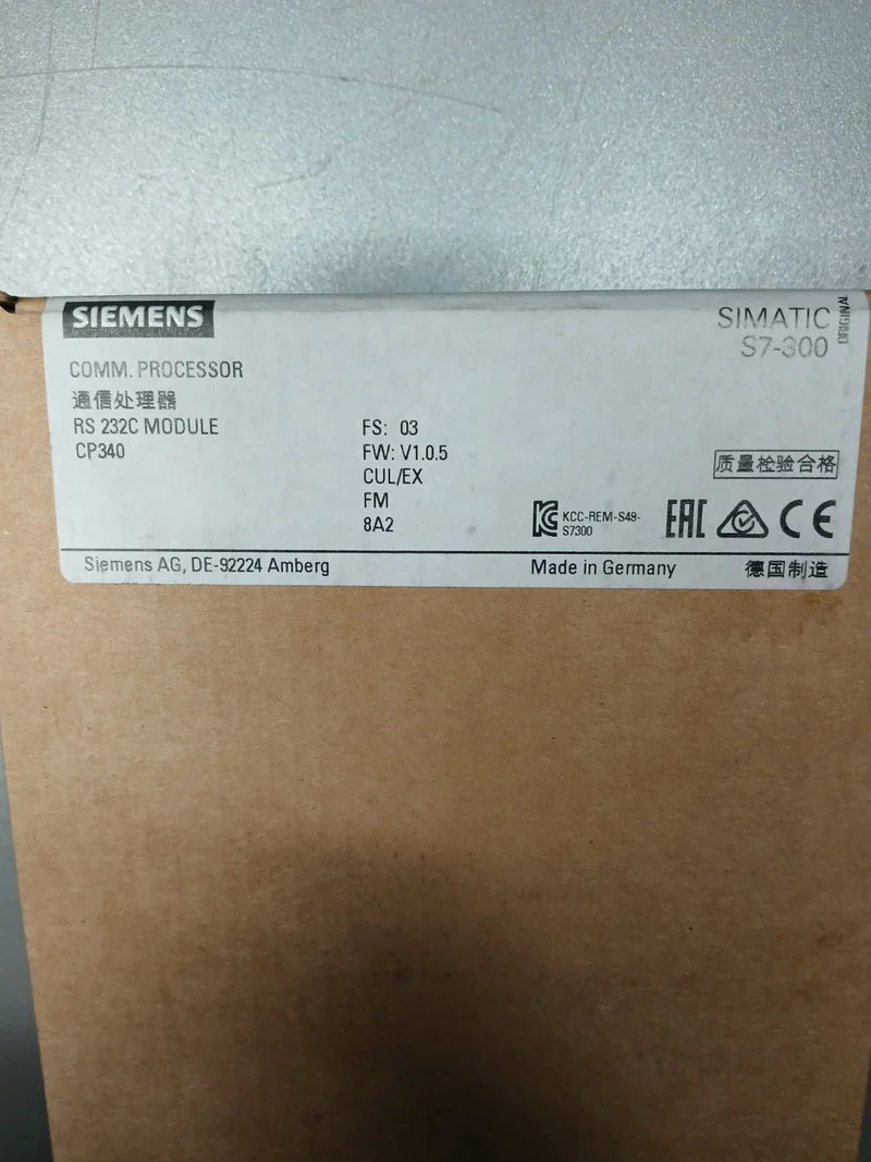 Siemens SIMATIC S7-300 Communication Processor 6ES7 340-1AH02-0AE0 NEU