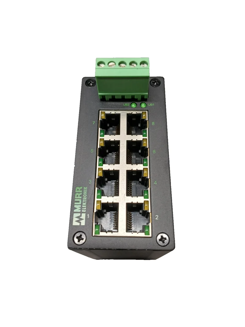 Murr Elektronik 58171 Netzwerk Switch Tree 8TX Metal