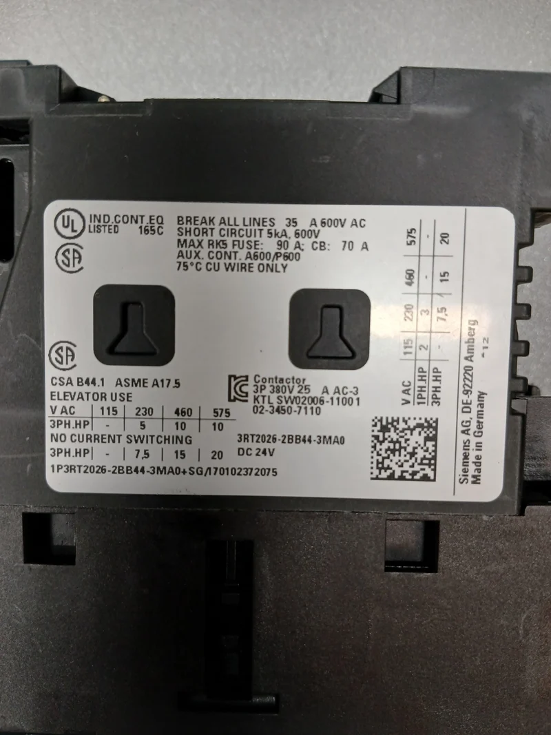 Siemens Schütz 3RT2026-2BB44-3MA0 Hilfsschalterblock