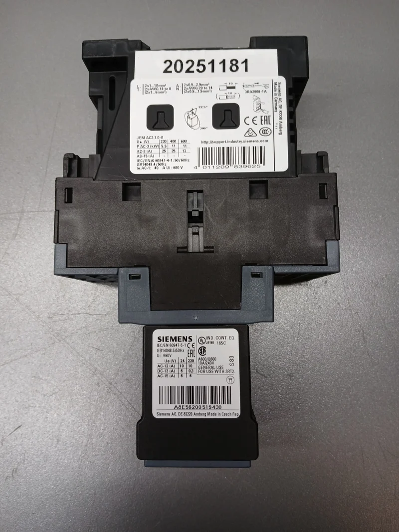 Siemens Schütz 3RT2026-2BB44-3MA0 Hilfsschalterblock
