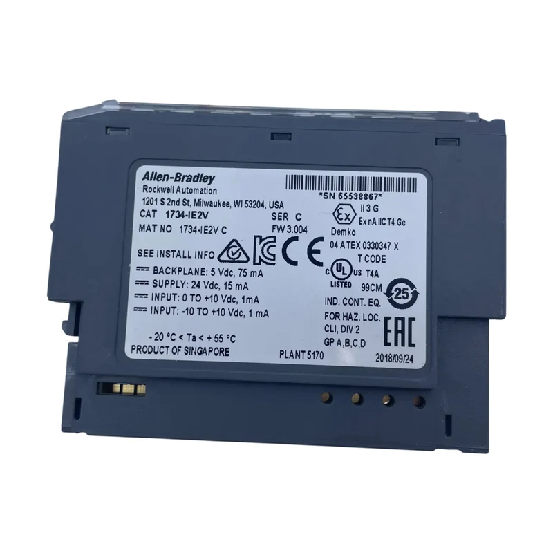Allen Bradley 1734-IE2V Analog Eingangsmodul 2 Kanal 24V DC POINT I/O SPS Modul